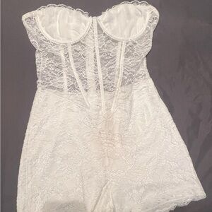 Outcast lace playsuit